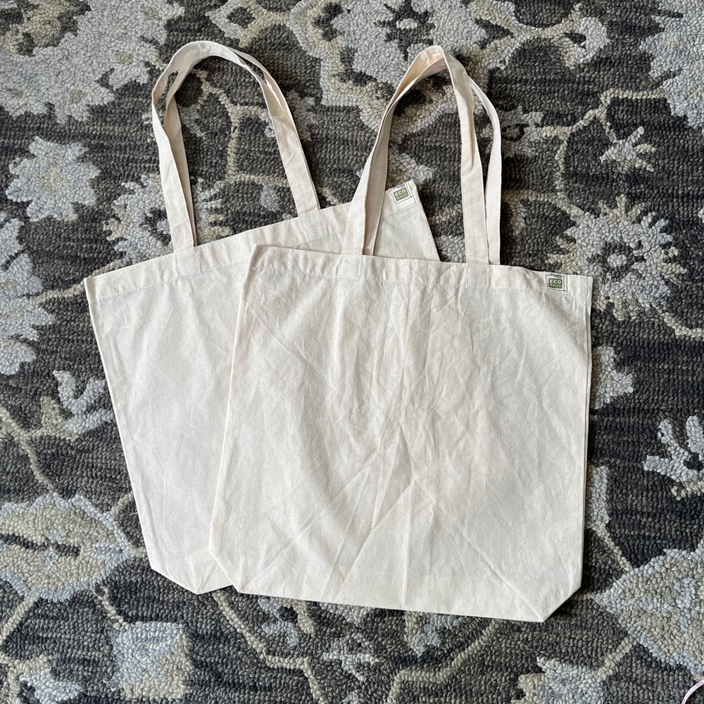 EcoBags Tote Bags (set of 2)